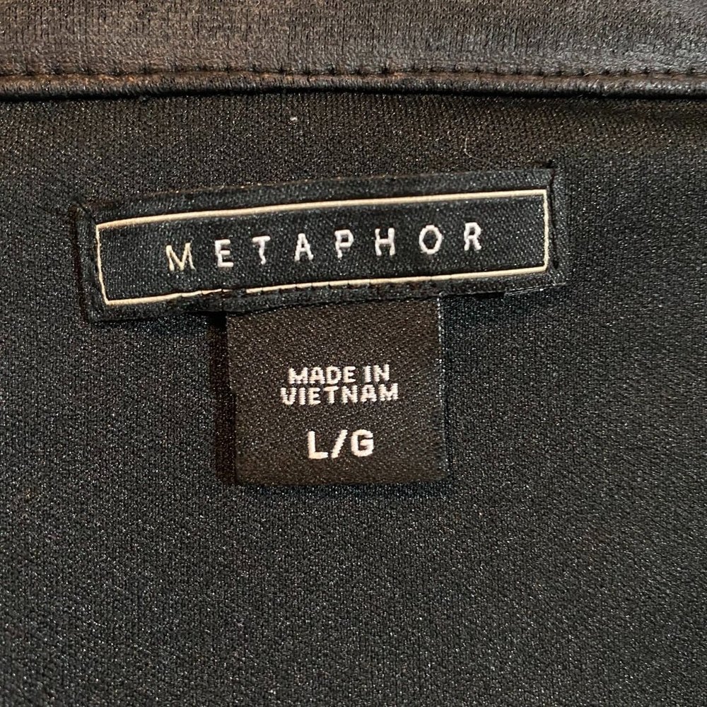 Metaphor Jacket Large Size L Black Gray - Picture 6 of 6